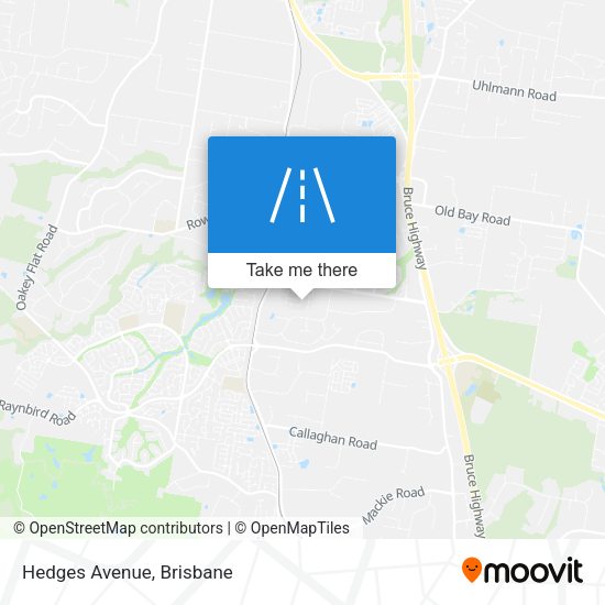 Hedges Avenue map