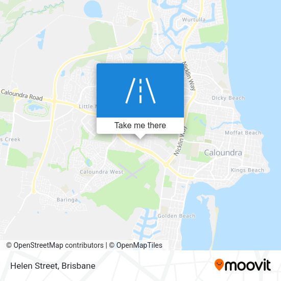 Helen Street map