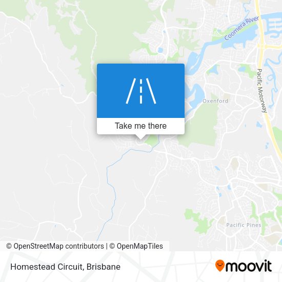 Homestead Circuit map