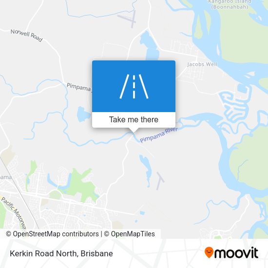 Kerkin Road North map