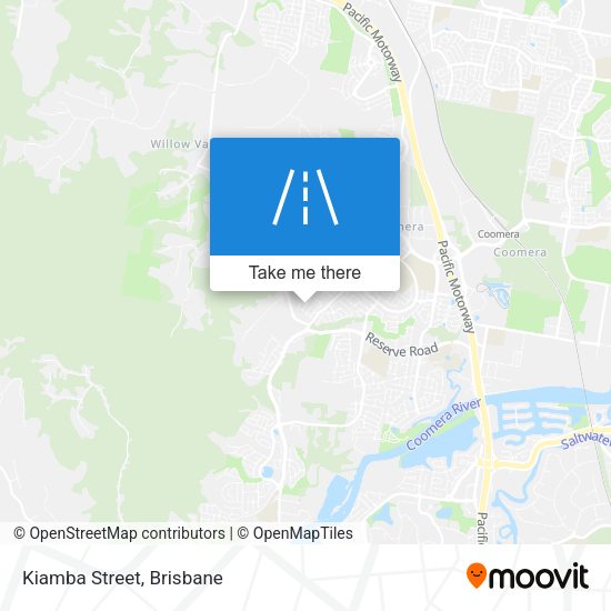 Kiamba Street map