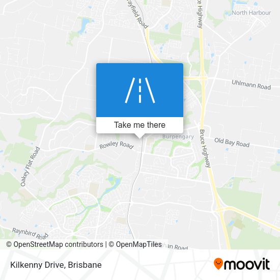 Kilkenny Drive map