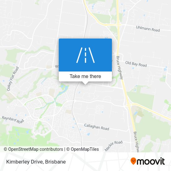 Kimberley Drive map