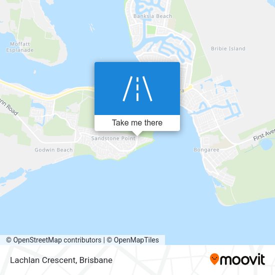 Lachlan Crescent map