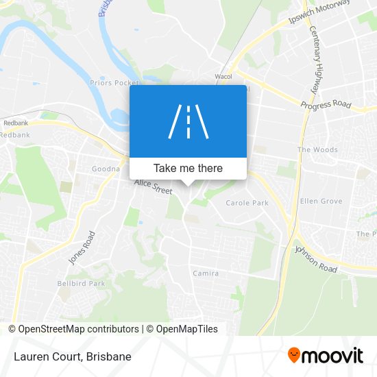 Lauren Court map