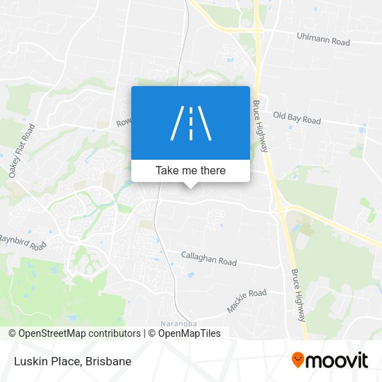 Luskin Place map