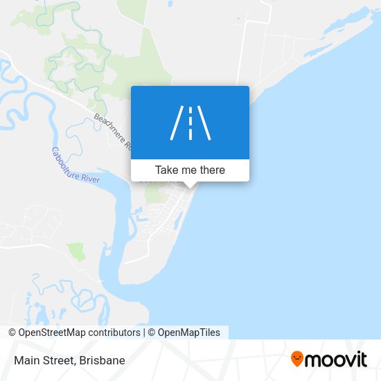 Main Street map