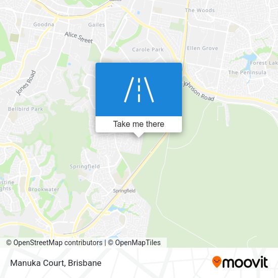 Manuka Court map