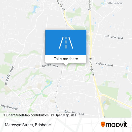 Merewyn Street map