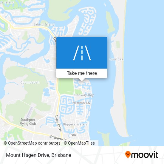 Mount Hagen Drive map