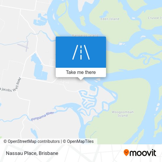 Nassau Place map