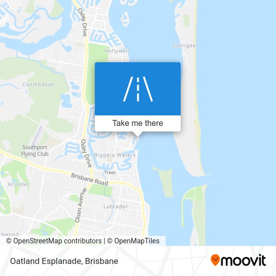 Oatland Esplanade map