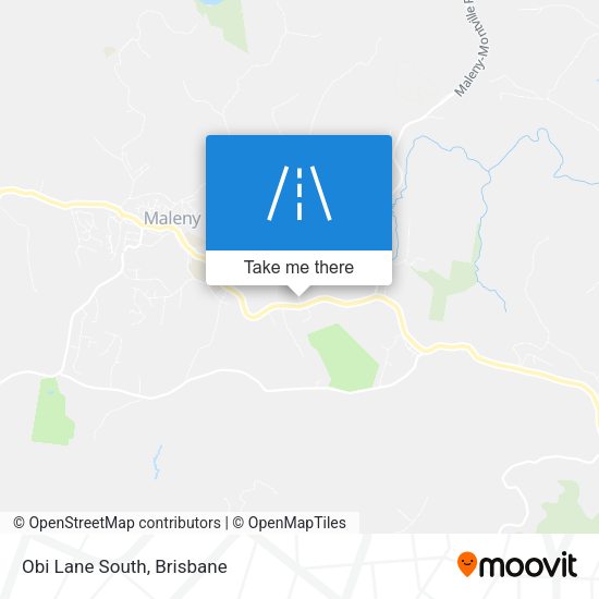 Obi Lane South map