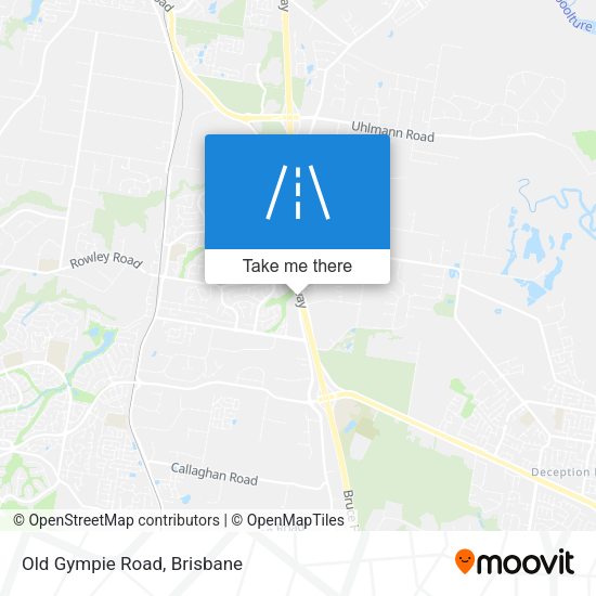 Old Gympie Road map