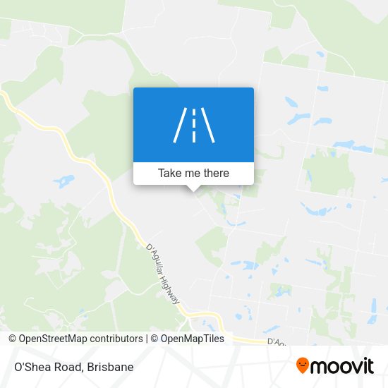 O'Shea Road map