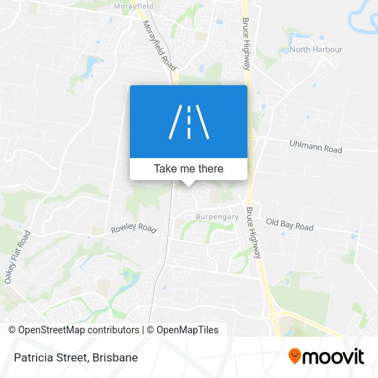 Patricia Street map