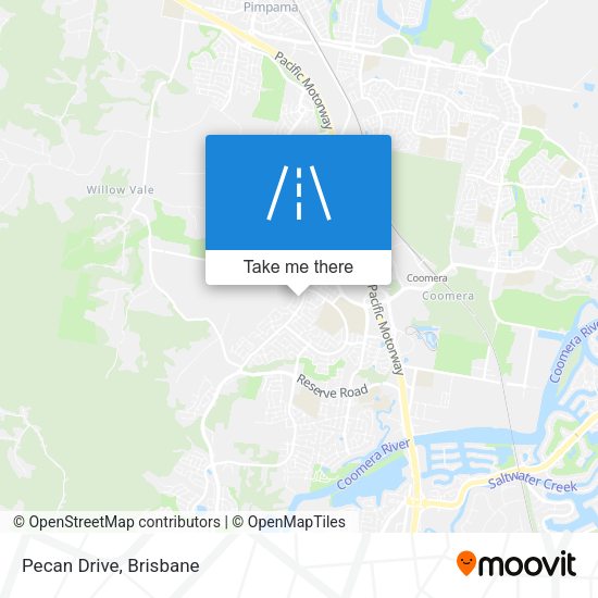 Pecan Drive map