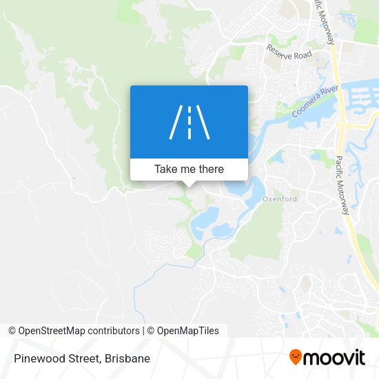 Pinewood Street map