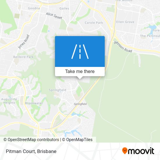 Pitman Court map