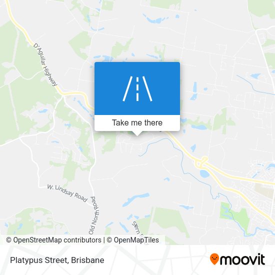 Platypus Street map