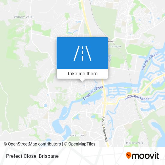 Prefect Close map
