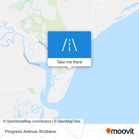 Progress Avenue map