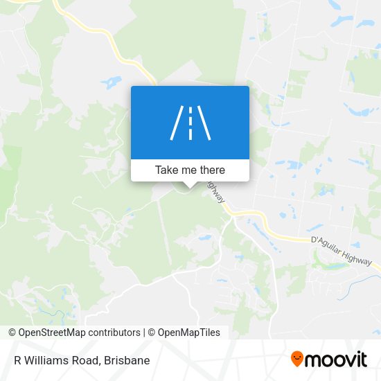 R Williams Road map