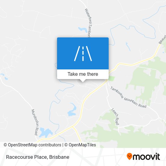 Racecourse Place map