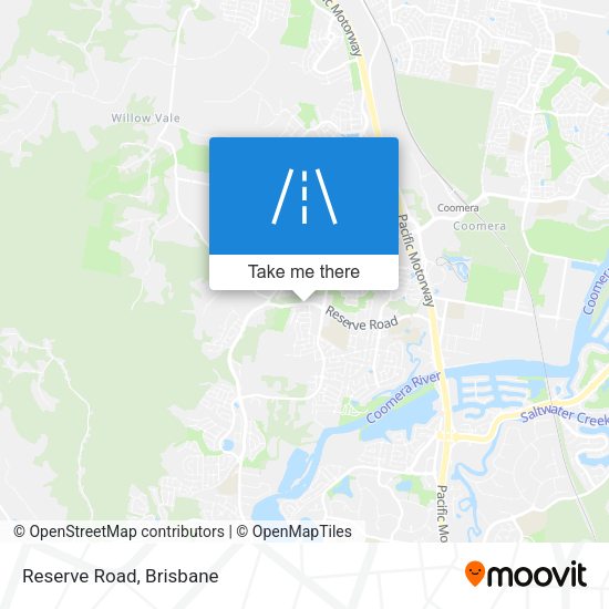 Reserve Road map