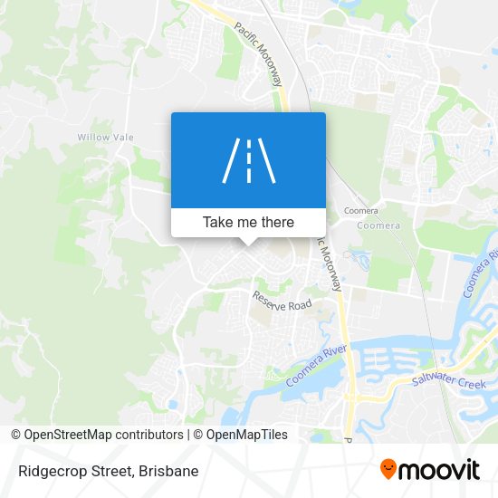 Ridgecrop Street map