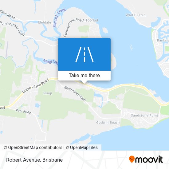 Robert Avenue map