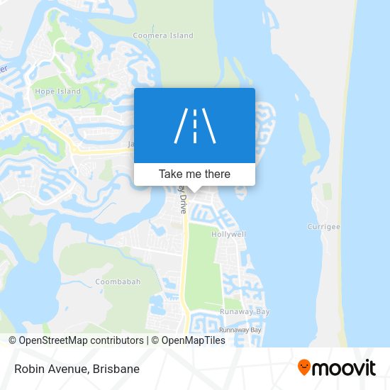 Robin Avenue map