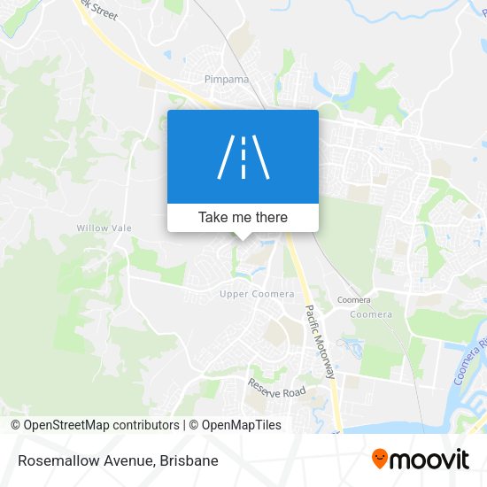 Rosemallow Avenue map