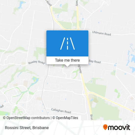 Rossini Street map
