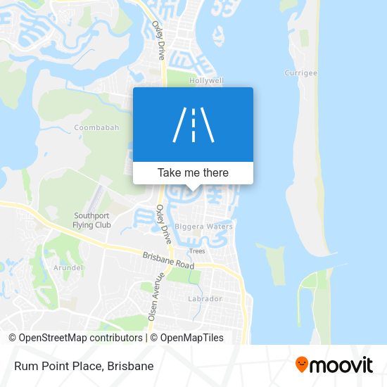 Rum Point Place map