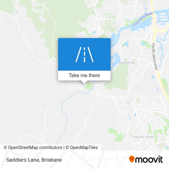 Saddlers Lane map