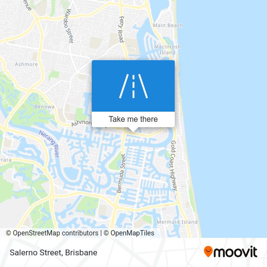Salerno Street map