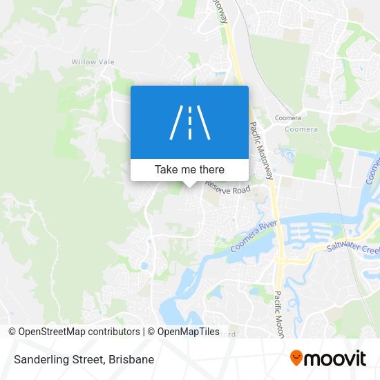Sanderling Street map