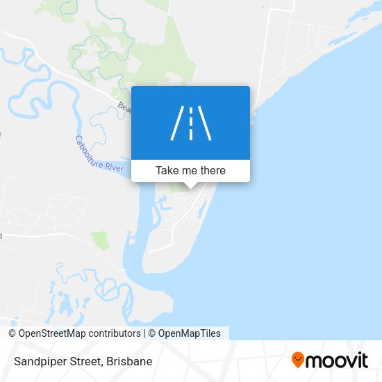 Sandpiper Street map