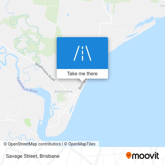Savage Street map