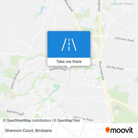 Shannon Court map