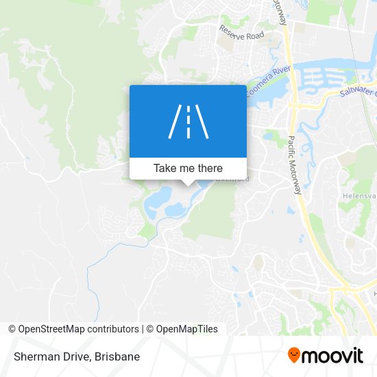 Sherman Drive map