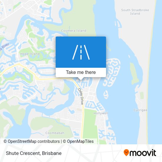 Shute Crescent map