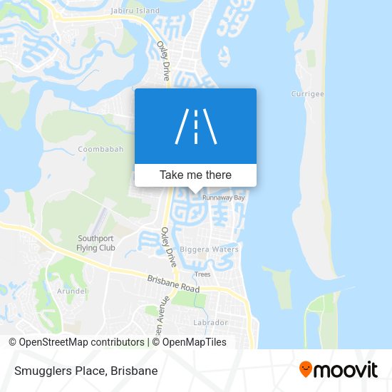 Smugglers Place map