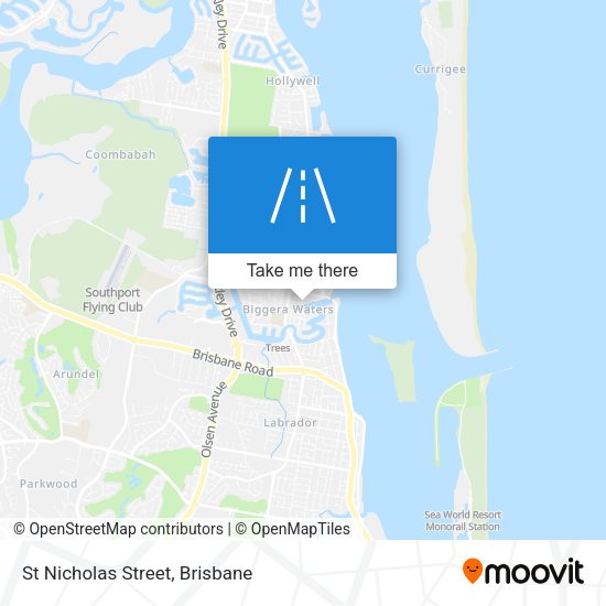 St Nicholas Street map