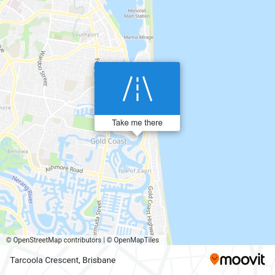 Tarcoola Crescent map
