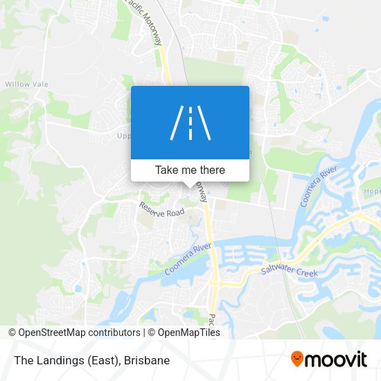 The Landings (East) map