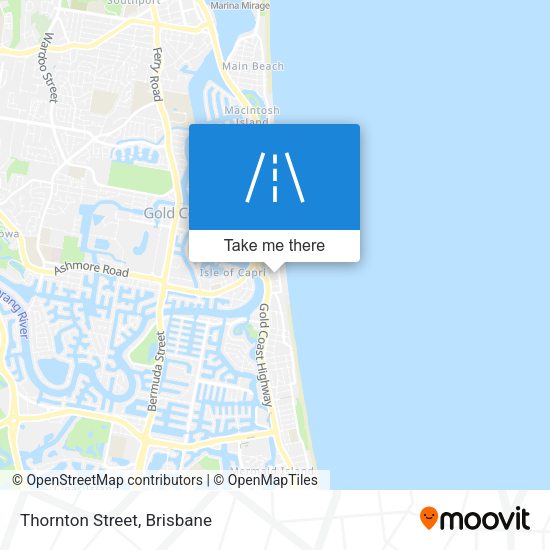 Thornton Street map