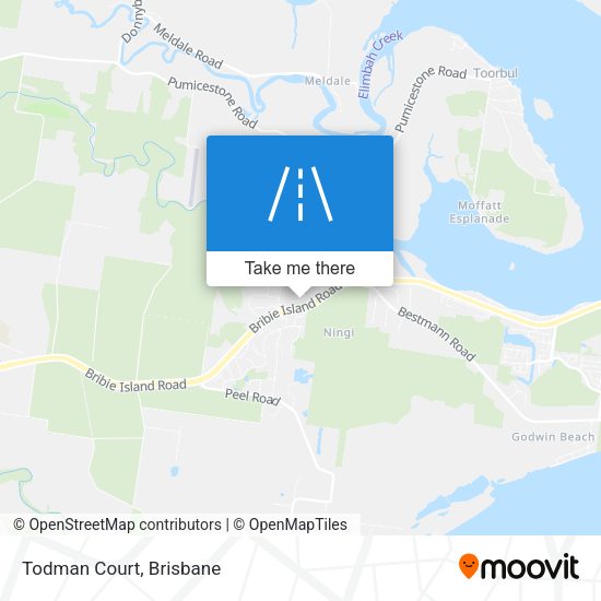 Todman Court map