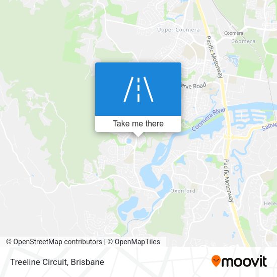 Treeline Circuit map